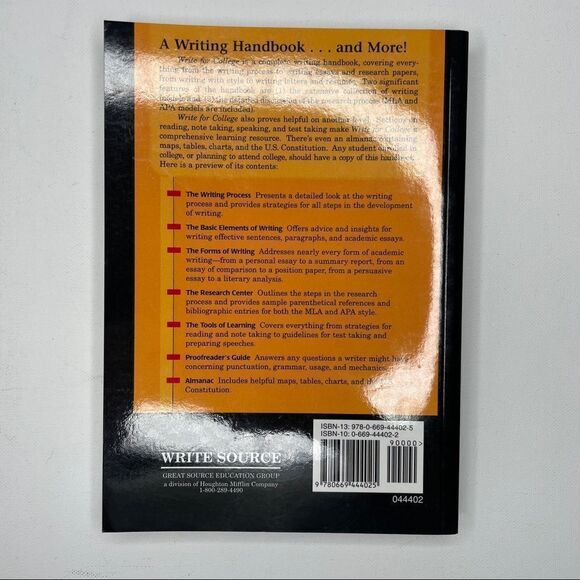 Writers Inc Write For College - Picture 4 of 6